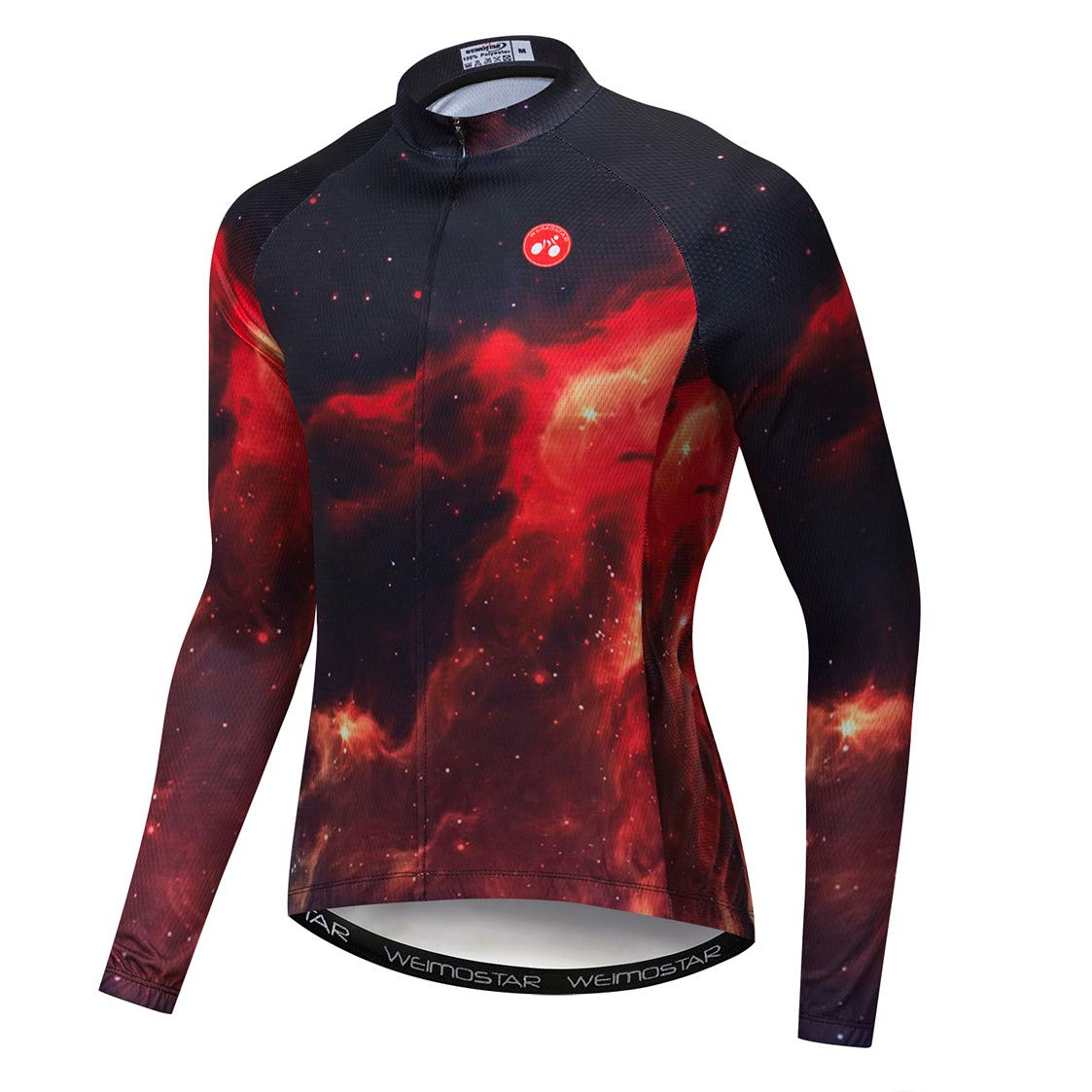 weimostar Maglia da ciclismo a maniche lunghe da uomo per mountain bike