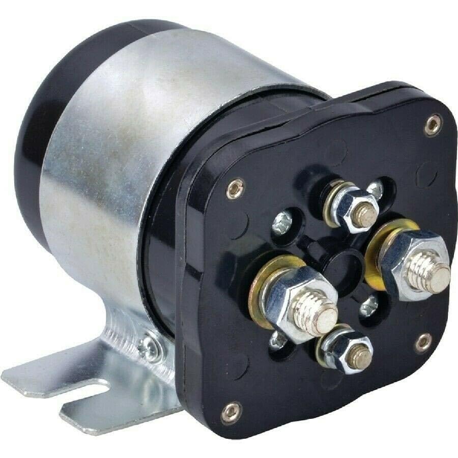 Replacement for 24V 200 Amp 4 Terminal Flat Base Solenoid Relay Switch Replaces 586-114111-3 Mod-U26Q-2265