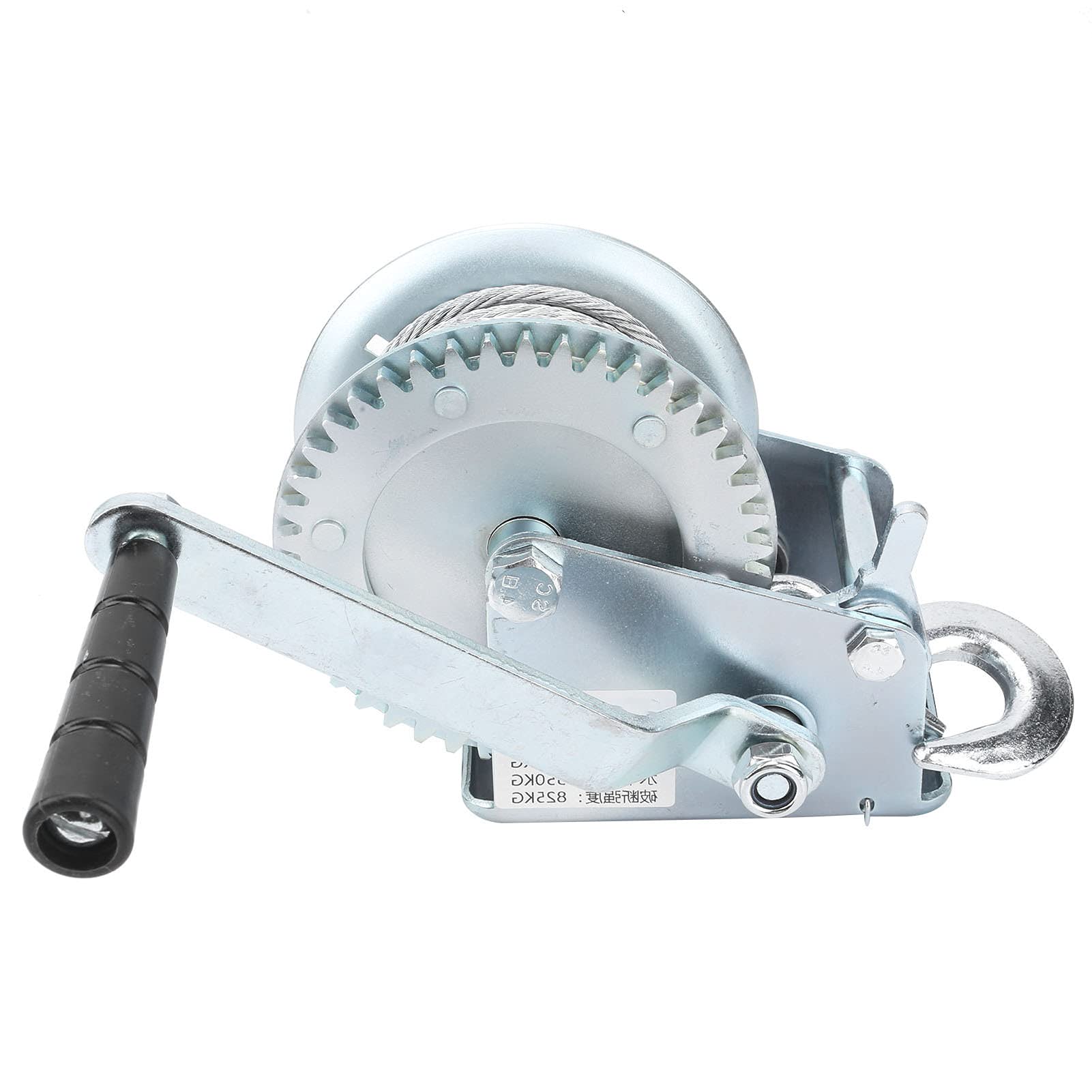 1200lb Autobloccante Verricello Manuale, Acciaio Legato Trattato