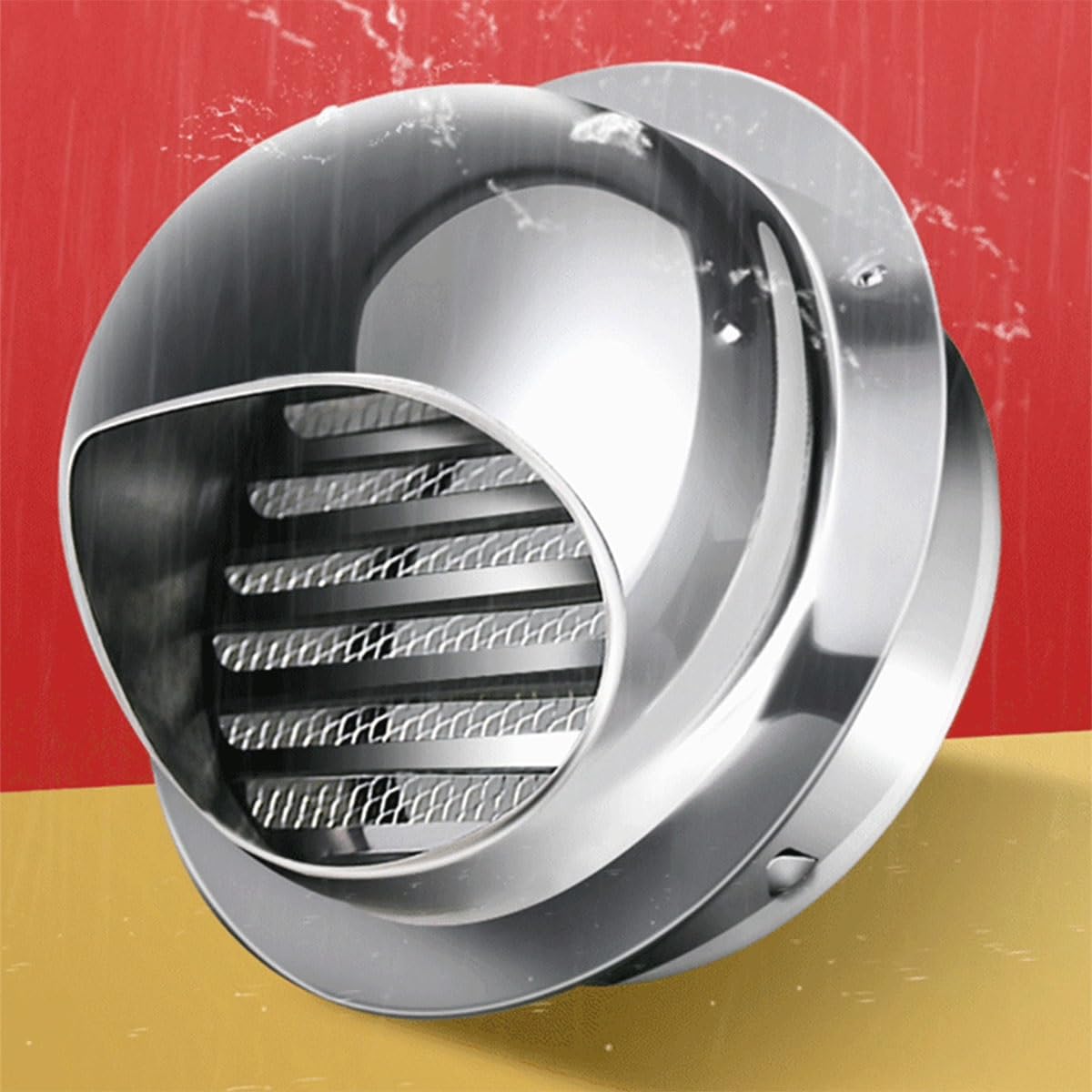 Cubierta de ventilación para extractores de Aire, Campana extractora con mosquitera, Robusta y fácil de Instalar (tamaño: 300 mm – 11,8 Pulgadas)
