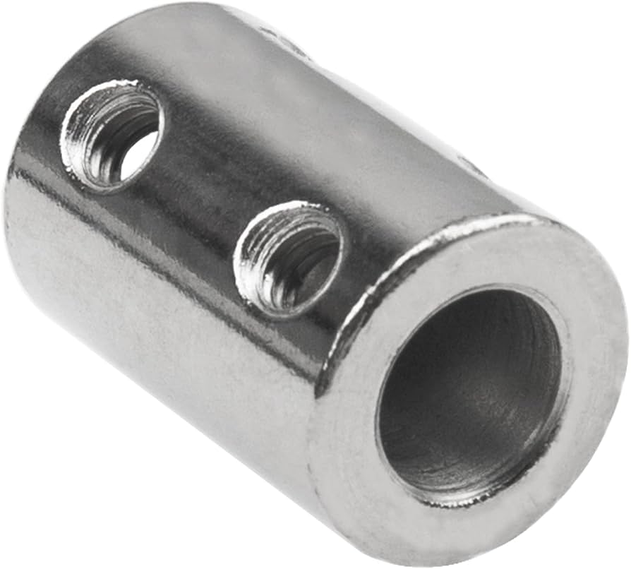 Lot De 2 Coupleurs D'arbre 6mm Vers 8mm - Longueur 22mm, Perçage 14mm - Uxcell