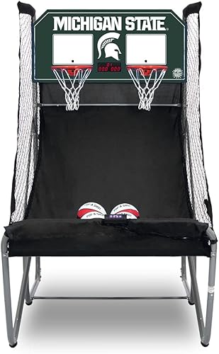 Miniatura 36 de Pop-A-Shot - Home Dual Shot with NCAA Graphics l Sensor Scoring l 16 Game Modes l 7 Balls l Foldable Storage l for All NCAA Fans