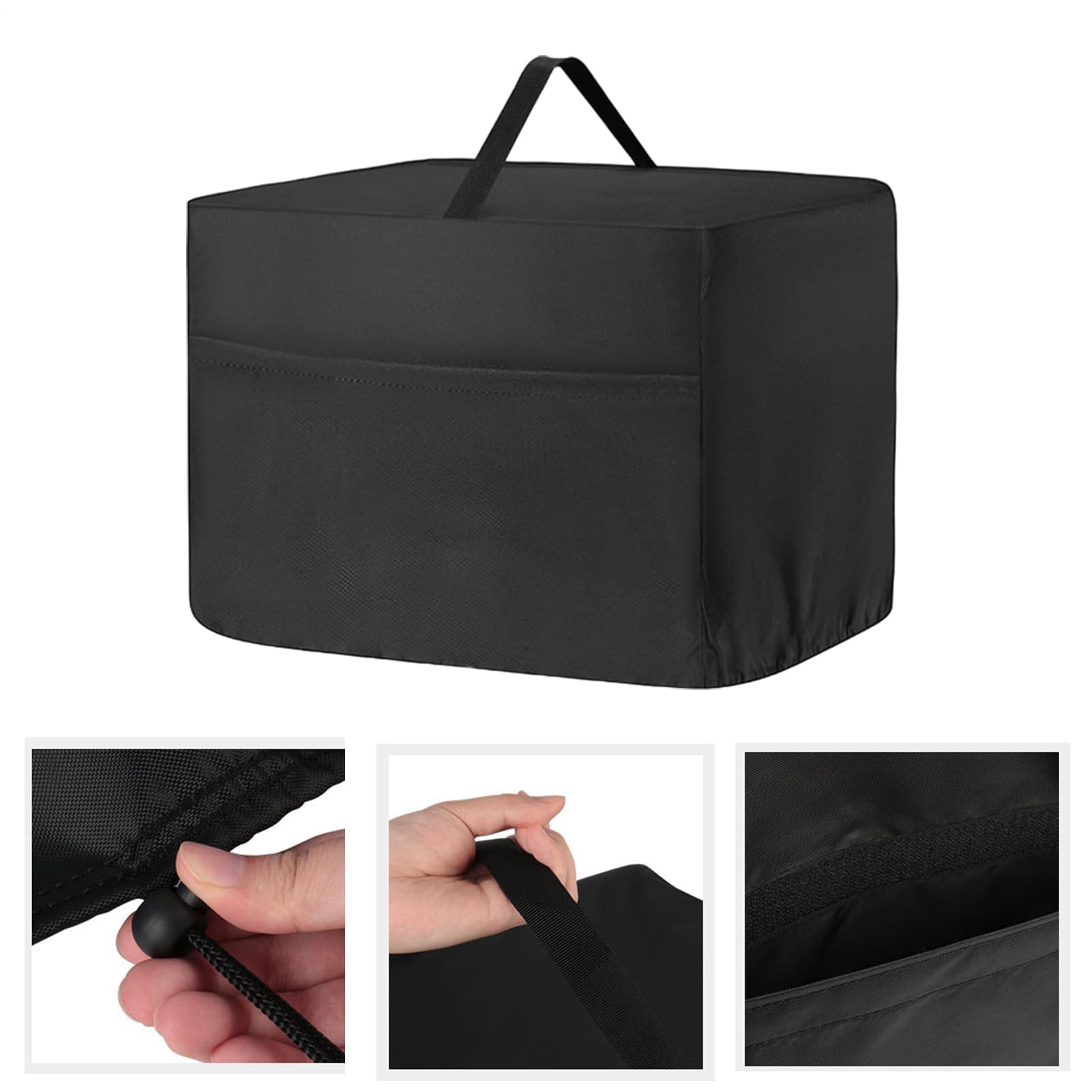 Dust Cover For Meat Slicer – Impermeabile 600D Oxford Cloth Cover 39,8 x 29 x 29 cm | Dust-Proof, Splash-Proof Kitchen Appliance Protector e Organizer Bag For Food Slicers