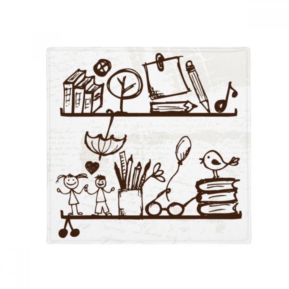 Tapis de bain antidérapant avec formules de sciences pour le salon