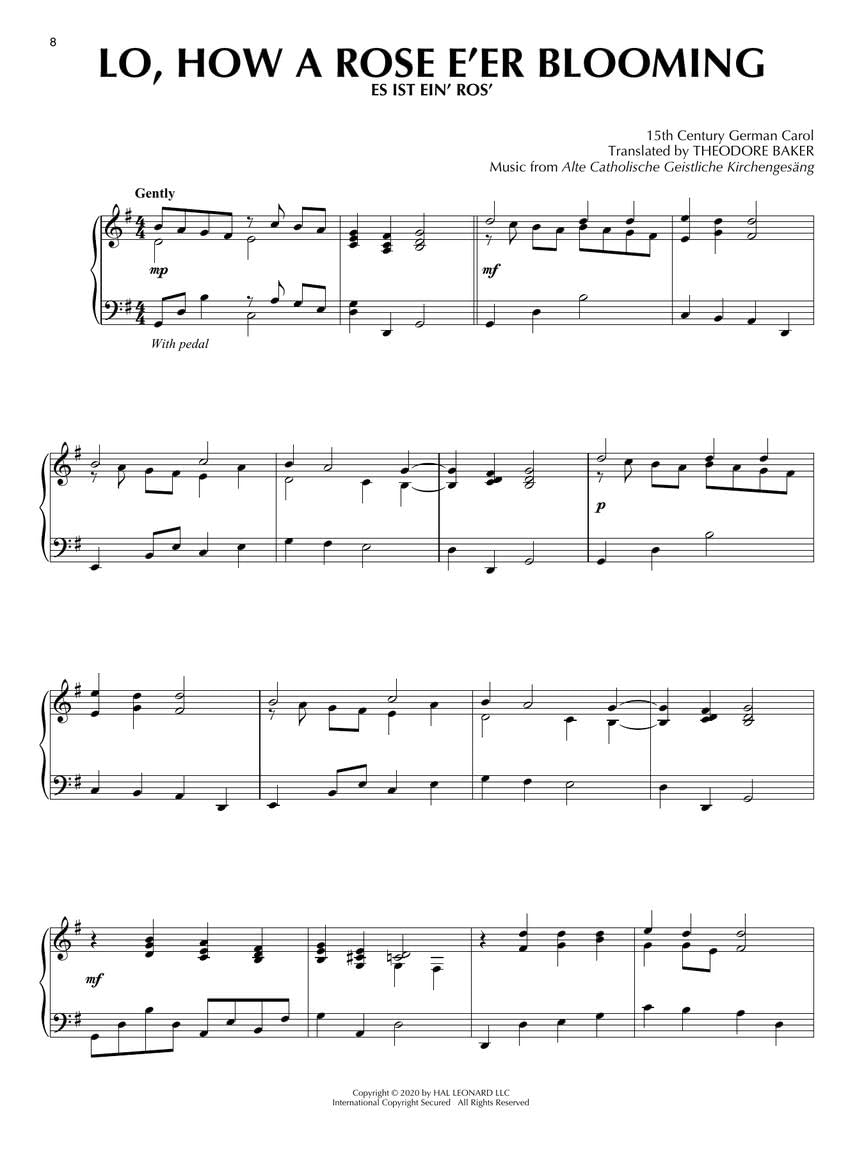 Piano Solos for the Church Year | 90+ Sacred and Seasonal Songs Sheet Music for Worship, Holidays and Special Services | Hal Leonard Piano Songbook for Beginners and Advanced Players