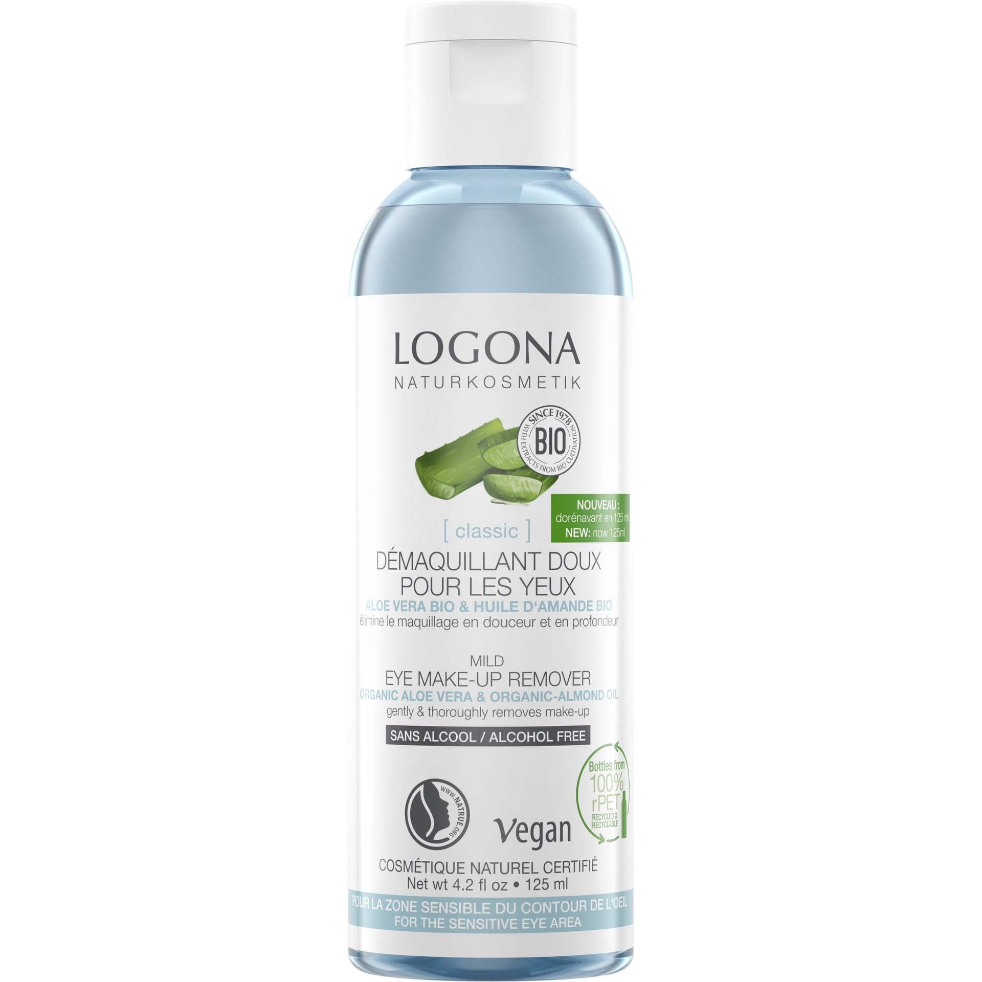 Logona Aceite Desmaquillante Ojos Aloe Alm 125Ml 125 ml