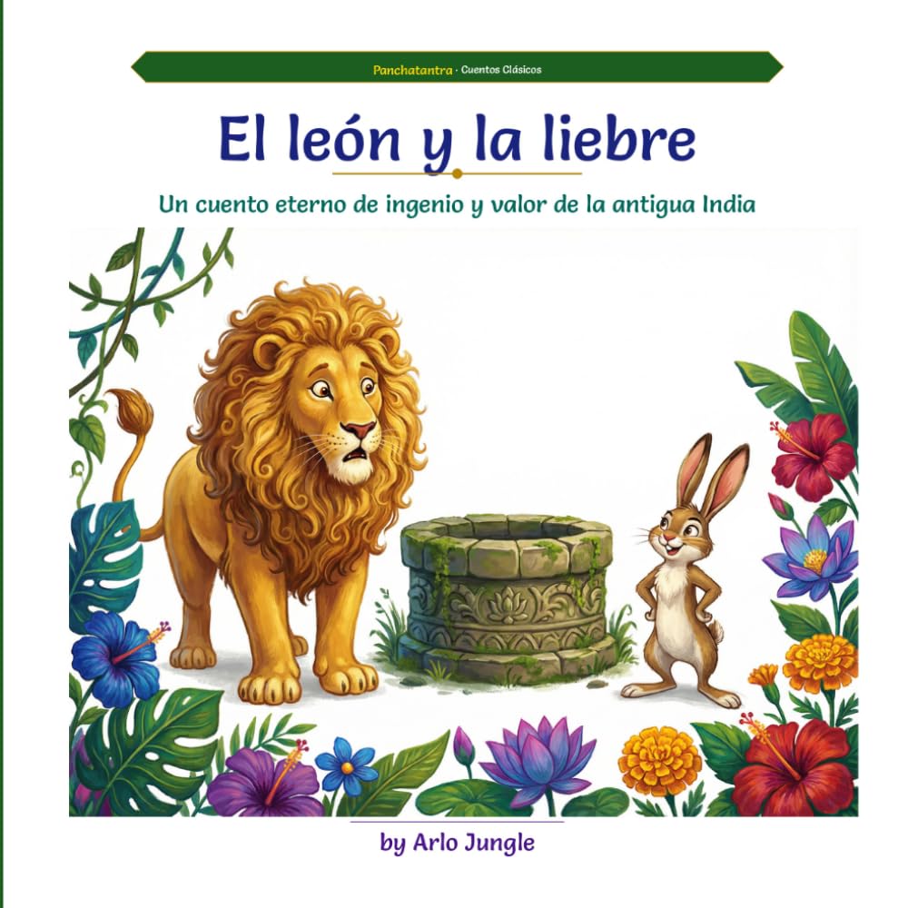 El León y la Liebre: Un cuento eterno de ingenio y valor de la antigua India (Panchatantra Tales: Timeless Wisdom for Modern Kids)