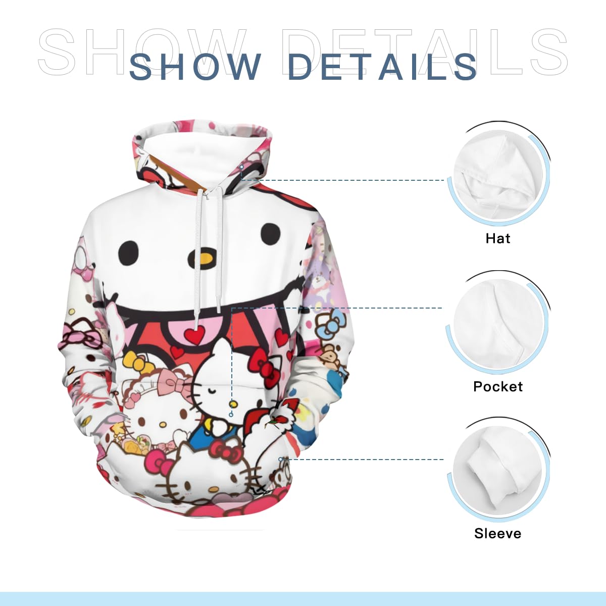 kitty オリジナル　セットアップ上下 Amazon.co.jp: ハローキティ スウェット パーカー ジャージ 上下