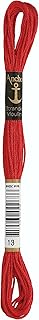 Anchor 4635000-00013 - Hilo para Bordar (algodón), Color Rojo