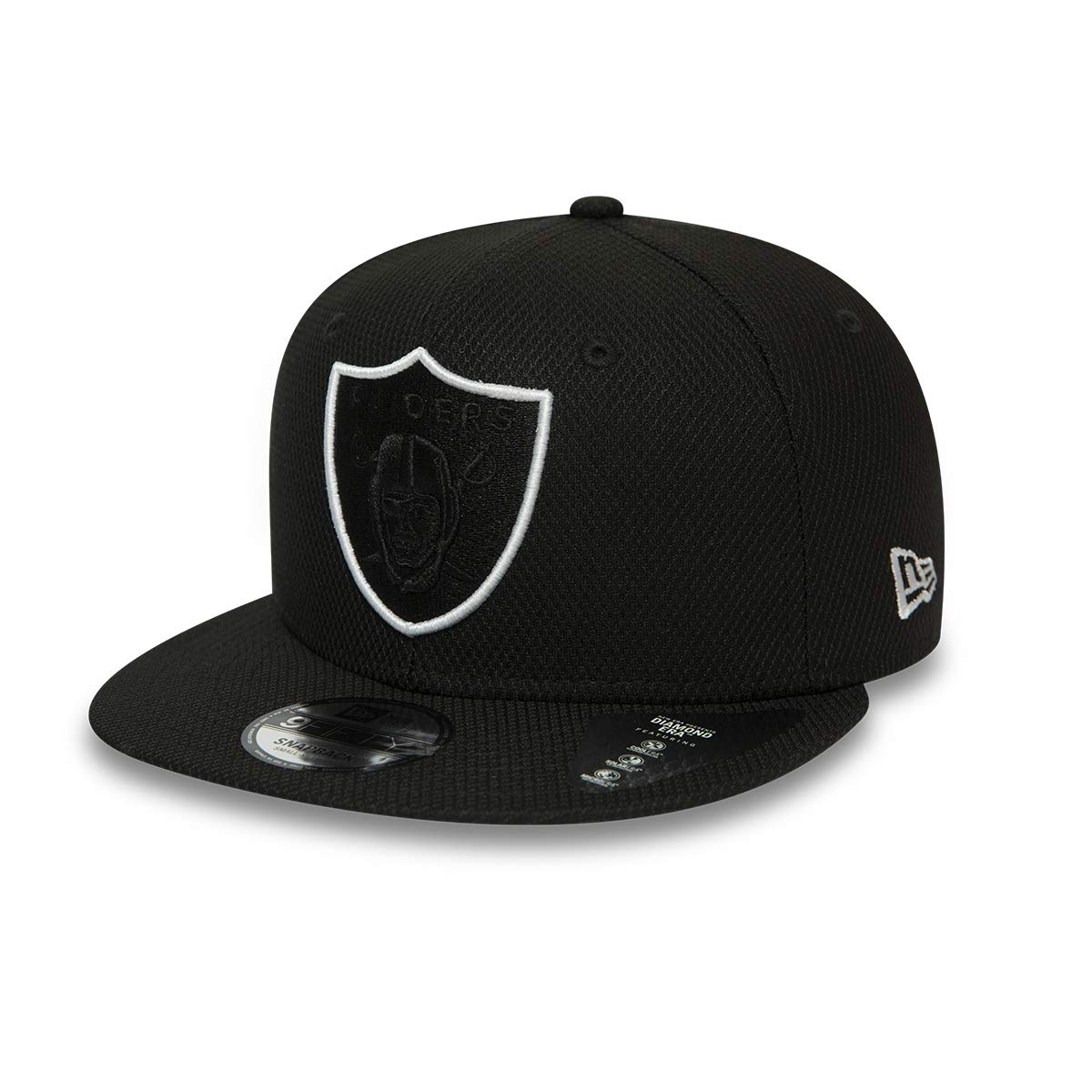 New Era 9Fifty Snapback Cap - Outline Oakland Raiders - S/M Black