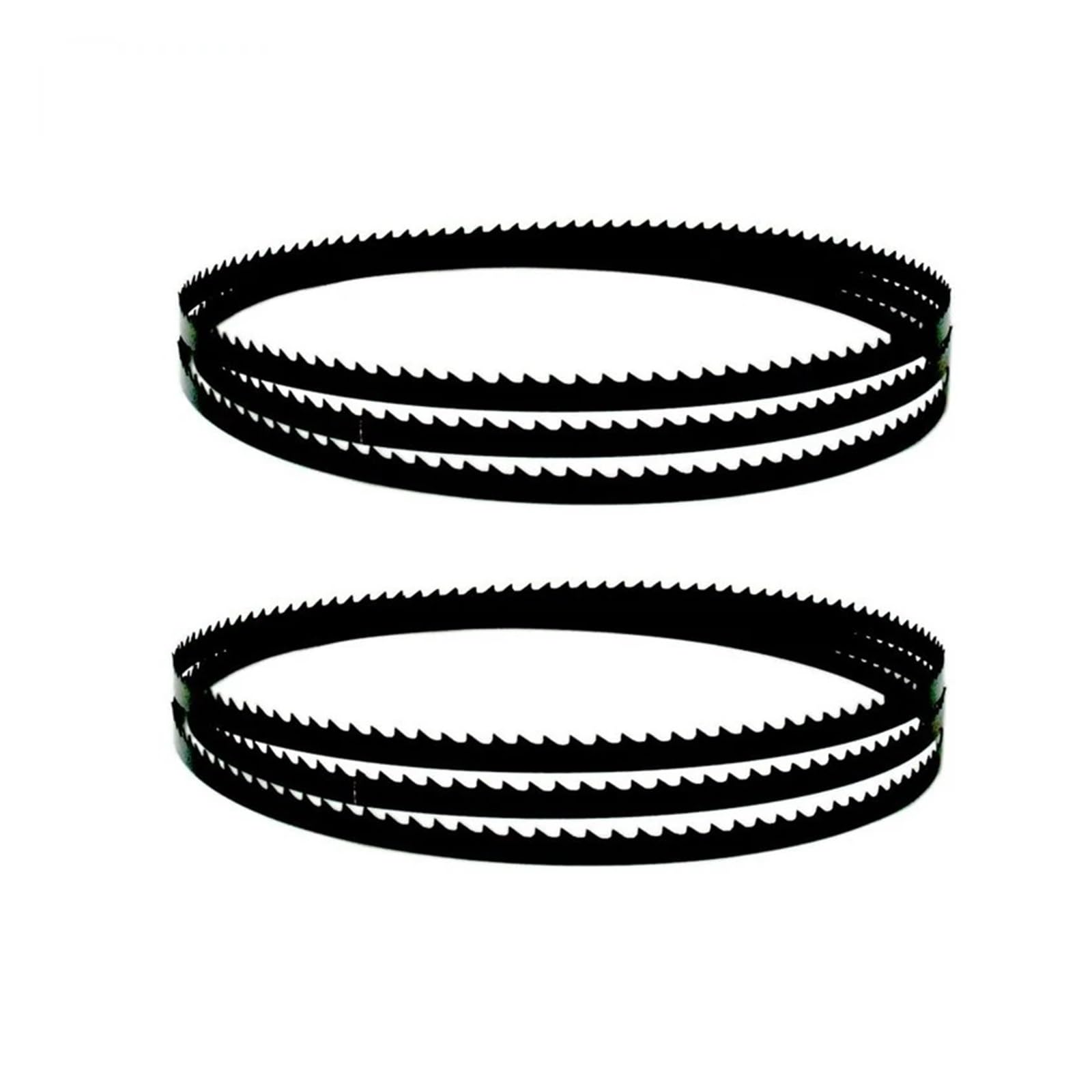 2PCS 2215mm Lame for sega a nastro for legno 6.35 10 16mm Larghezza 4 TPI for Dewalt DW876 e EBS3601 Sega a nastro in carbonio Strumenti for la lavorazione del legno(2215x10x0.35mm 4TPI)