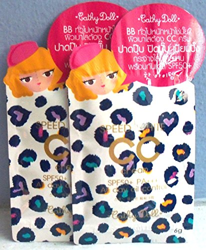 Karmart Cathy Doll Speed White Cc Cream SPF 50+ Pa+++ 6 G X12 Pcs. No.1 Light Thai