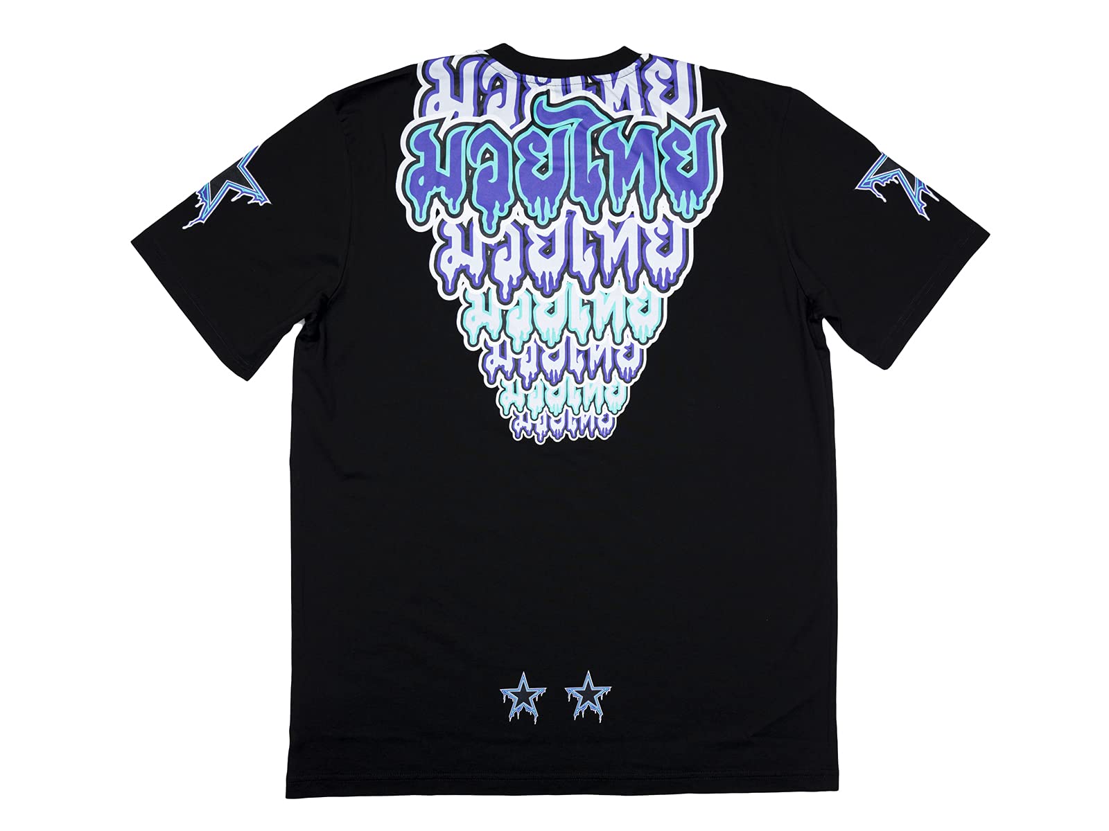 YOKKAOBLEEDING TEE BLACK LARGE