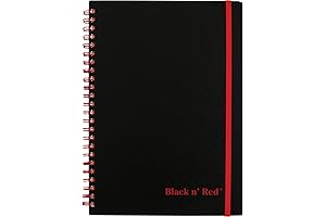 Black n' Red Notebook: Enhanced Note-Taking Partner