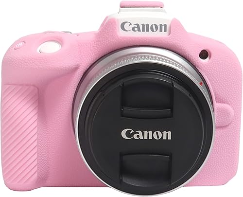 Funda para cámara R50 R100, funda protectora para cámara Canon EOS R50 R100 sin espejo, funda de silicona suave, funda de silicona ligera, color