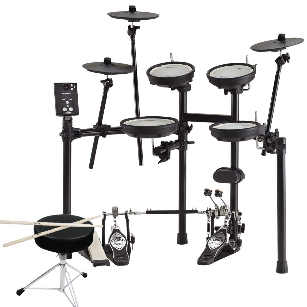 Amazon | Roland TD-1DMK TAMAツインペダル付属4点セット 電子ドラム