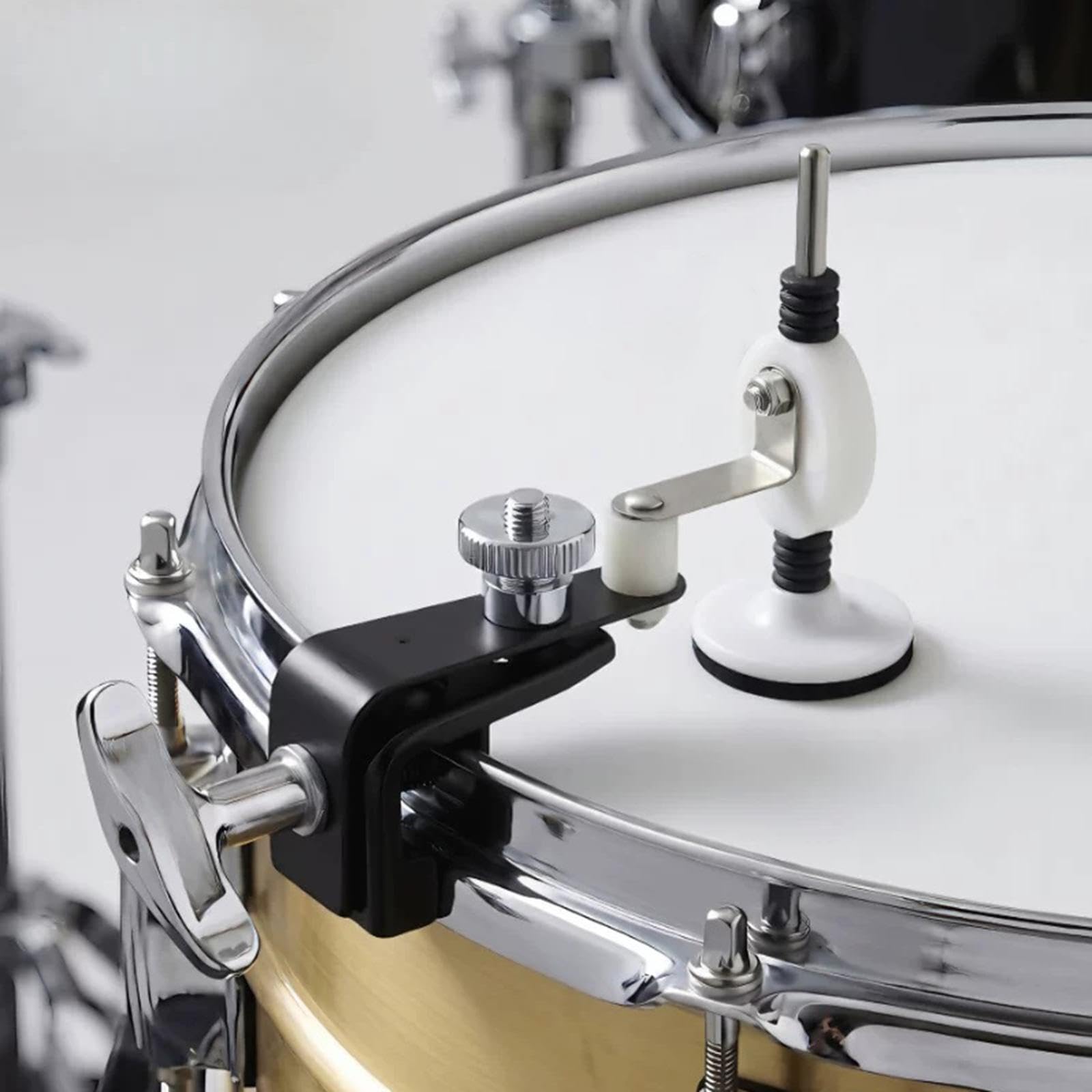 Amagogo Trommeldämpfer, Zubehör für Musikinstrumente, professionell, kompakt, Klangregler, für Snare- und Tom-Trommeln