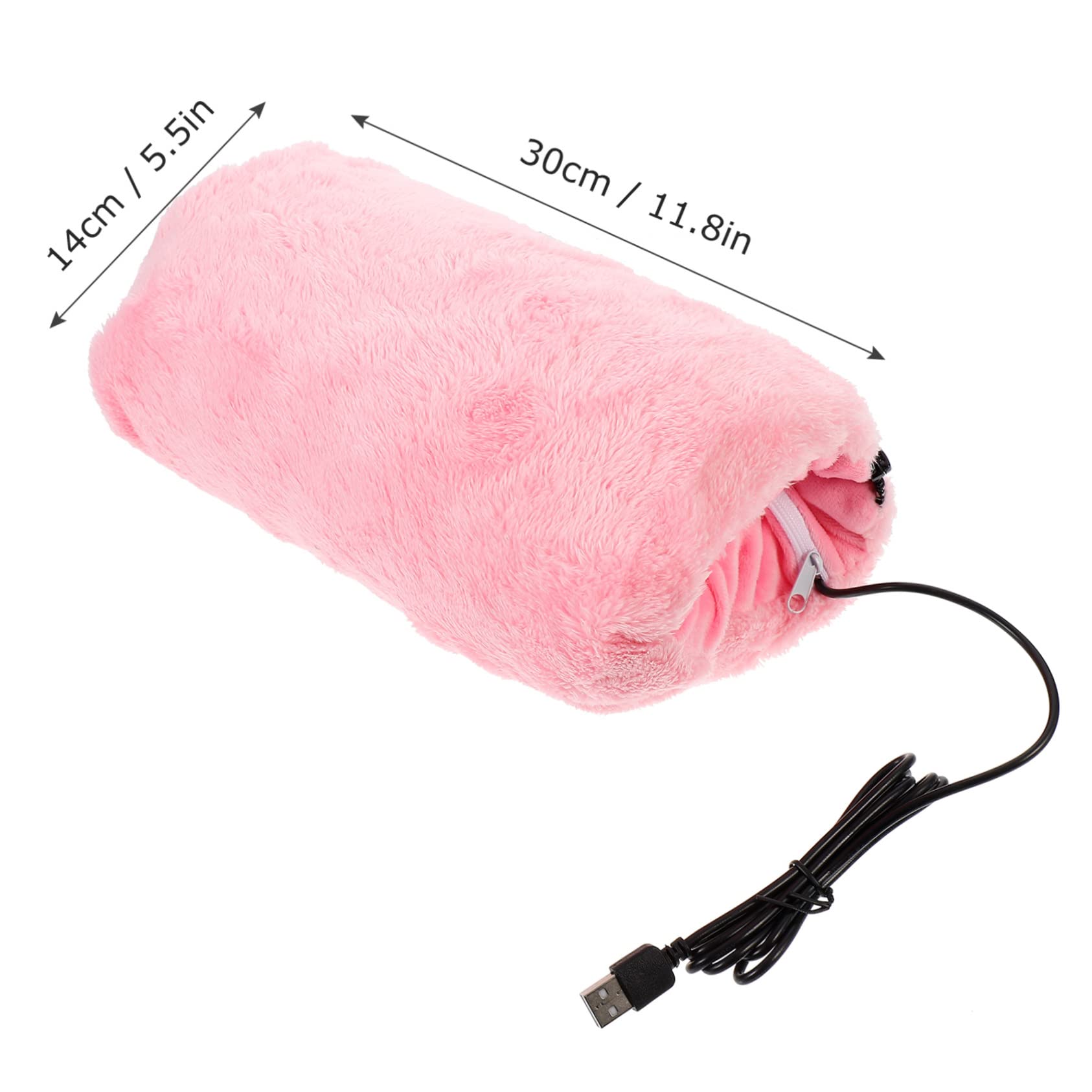 DINHEAROM 1pc Portable USB Hand Warmer Heating Warmer Pillow Muffs Compact Electric for of Friends Family Winter Essential