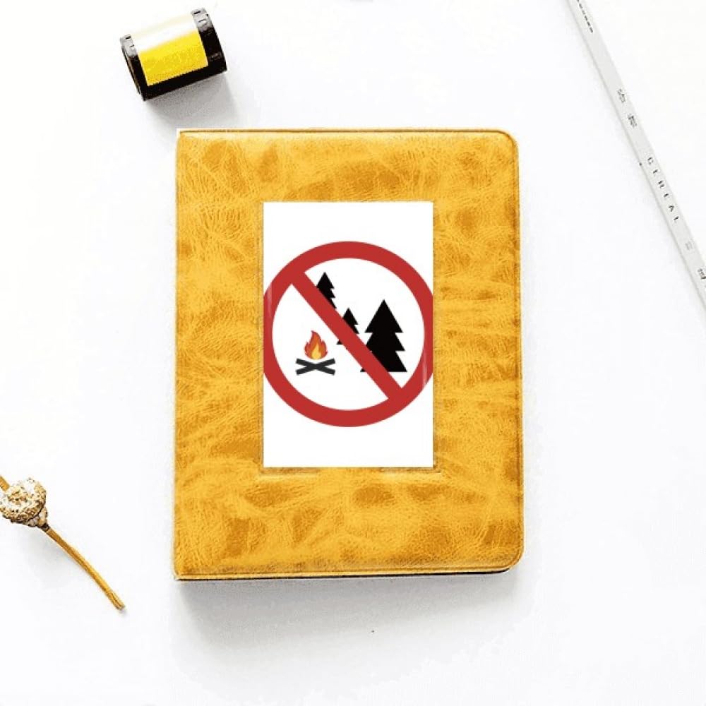 Logo No Burning Fires Art Deco Fashion Photo Album Family Wedding Picture 4x6