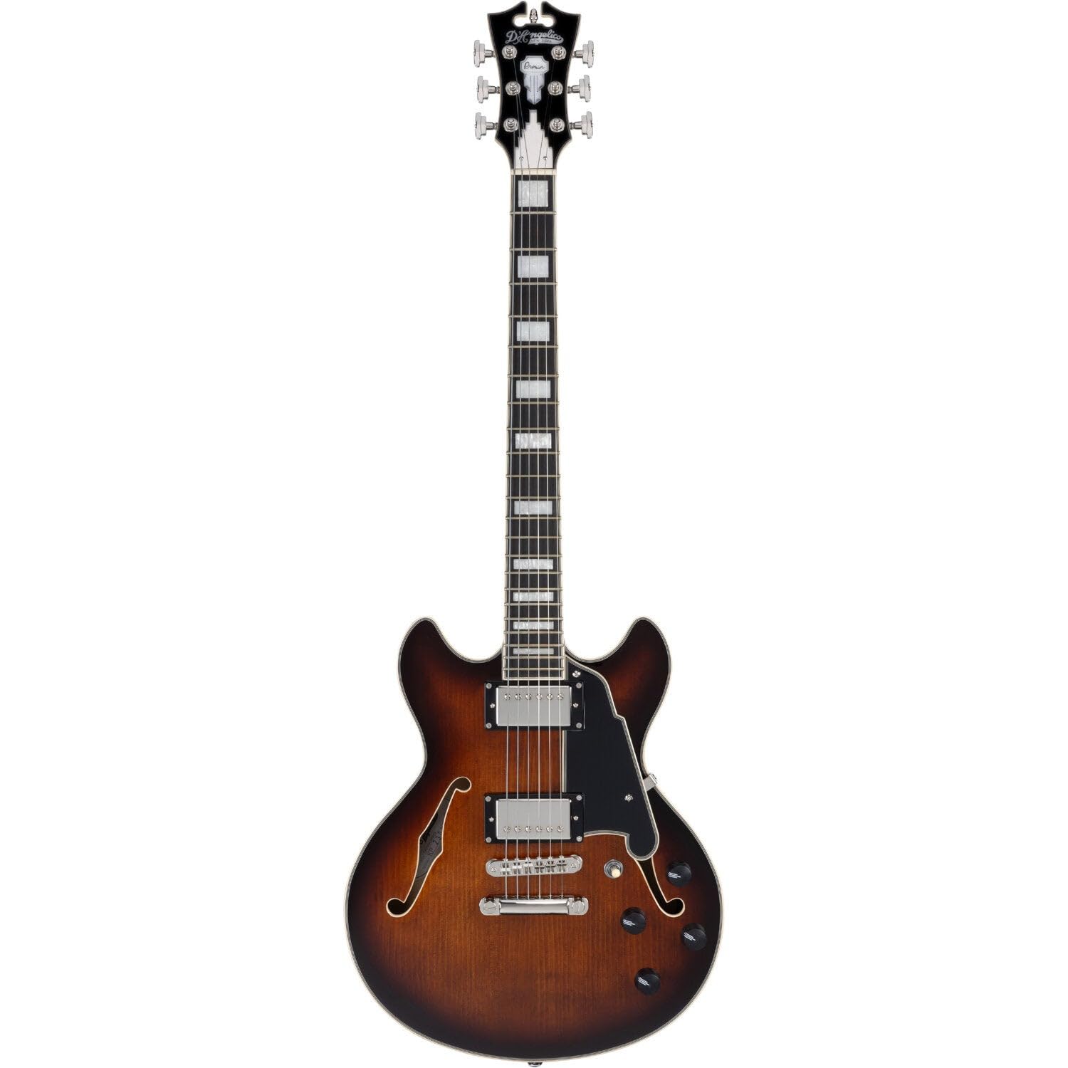【セール】D'Angelico Premier Mini DC Amazon.com: D'Angelico Premier Mini DC Electric Guitar - Brown