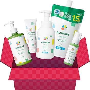 Amazon | 福袋 アロベビー 定番5点セット （ 【やさしいアロマの