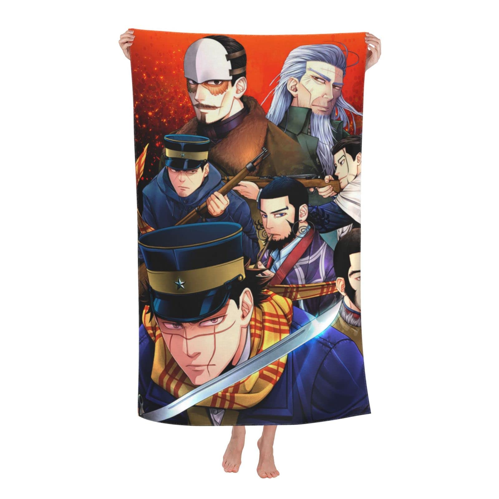 ゴールデンカムイ  バスタオル ゴールデンカムイ バスタオル