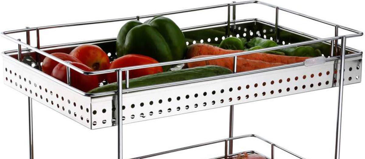 Stainless Steel 2 Tier Trolleys 3 61zZlWwOp L. SL1200