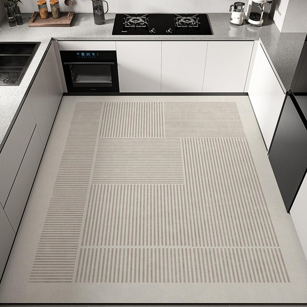 Tapis de cuisine facile à nettoyer pour éliminer les taches de gras