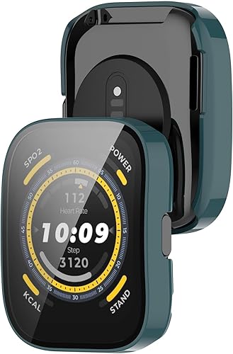 Miniatura 3 de Protector de pantalla de 3 piezas compatible con Amazfit Bip 5 Smartwatch Accessories Covers Resistente a los arañazos Protector de pantalla