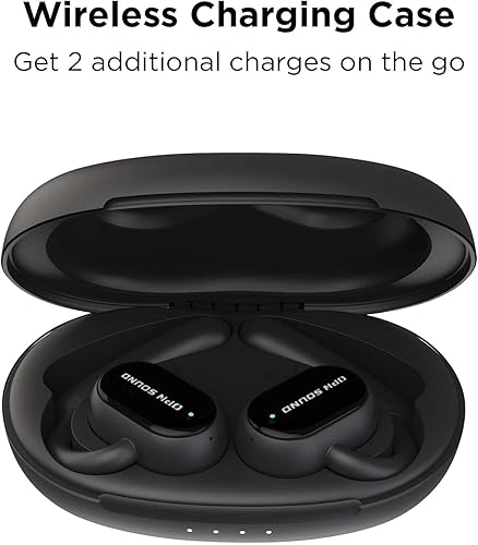 Miniatura 3 de OPN Sound -Aria Auriculares de oído abierto - Auriculares inalámbricos Bluetooth - Estéreo mejorado con cancelación de ruido dual - 8 horas de