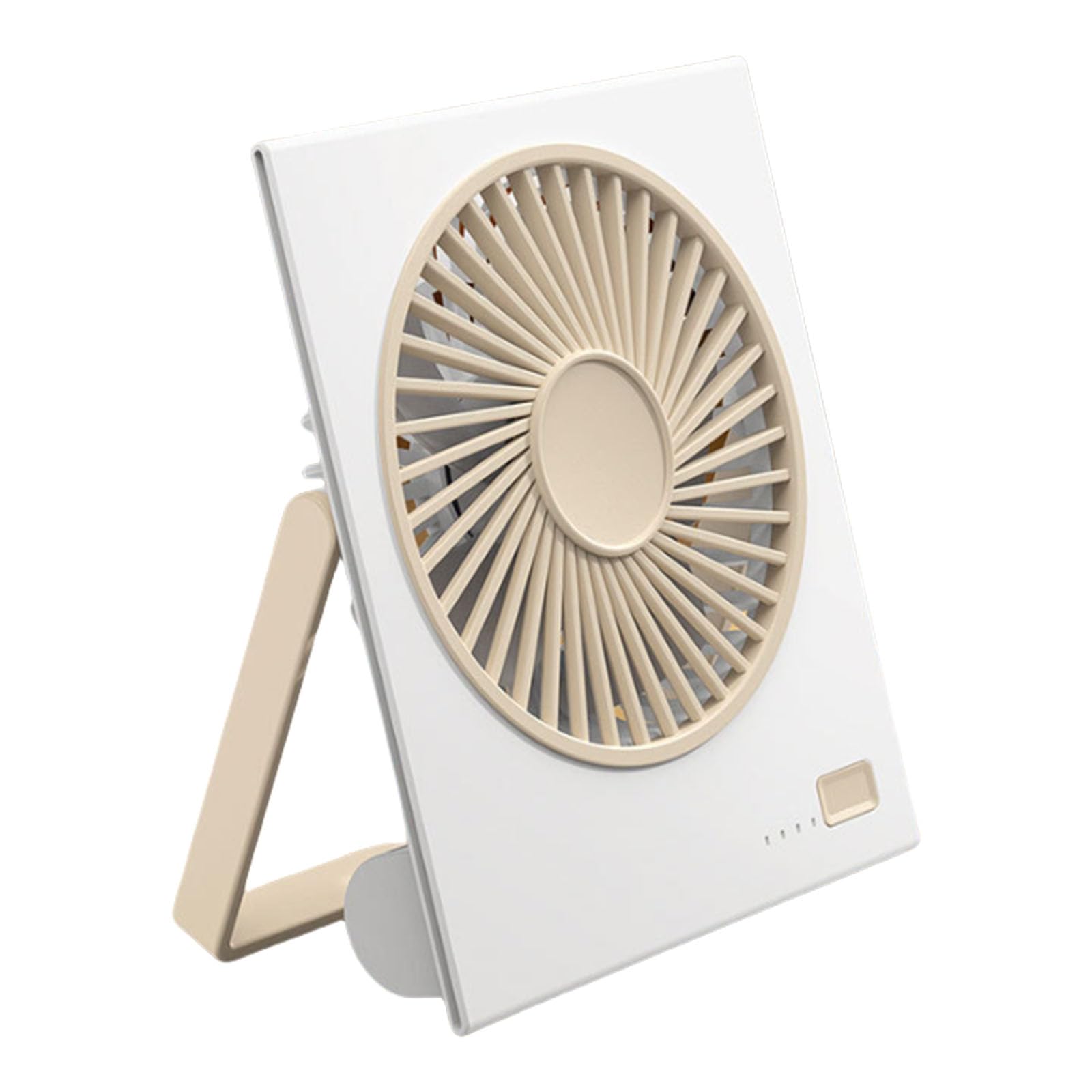 NRVTRE Fan with Rechargeable Battery Portable Table Fan 4 Adjustable Speed for Quiet Powerful Airflows for Home or Work Rechargeable Small
