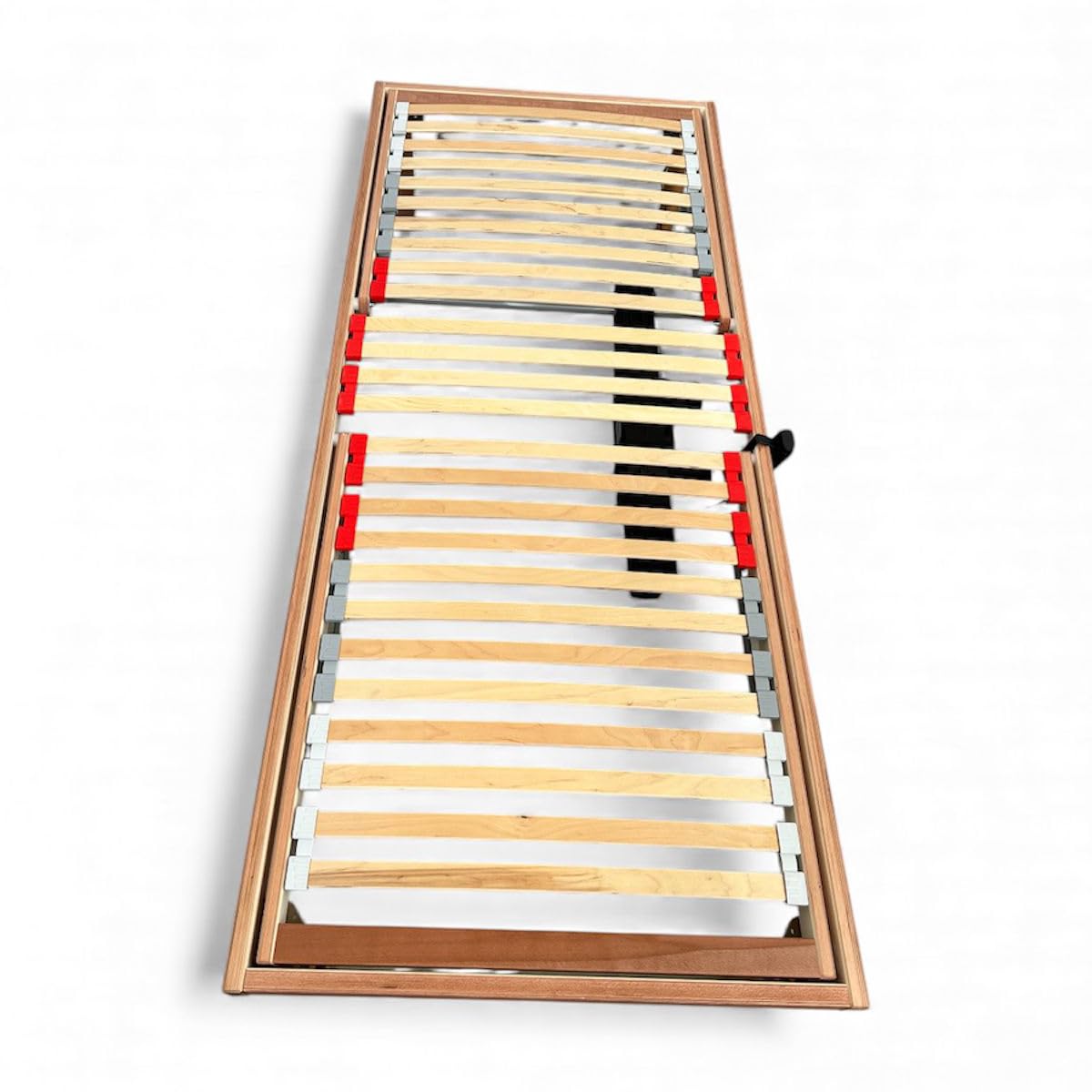 Comprarredo Rete letto motorizzata 3 Snodi 80x190 cm con telecomando – Struttura in legno massello, 26 doghe, regolazione testiera e pediera