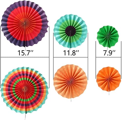 Miniatura 5 de Decoración para fiesta del Día de los Muertos, fanáticos del Día de los Muertos, pompones, pancarta de papel picado, pancarta de calavera de azúcar,