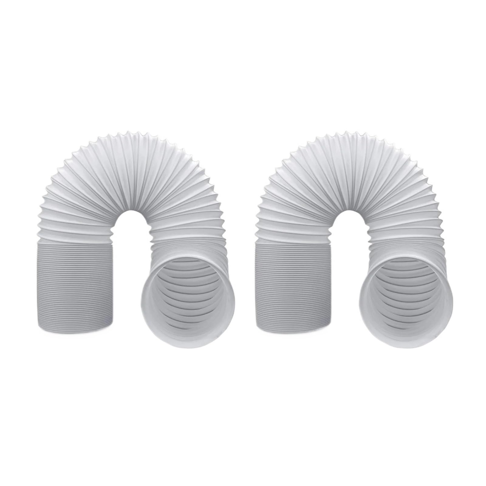 Tuyau d'échappement pour climatiseur portable universel flexible anti-horaire 127mm