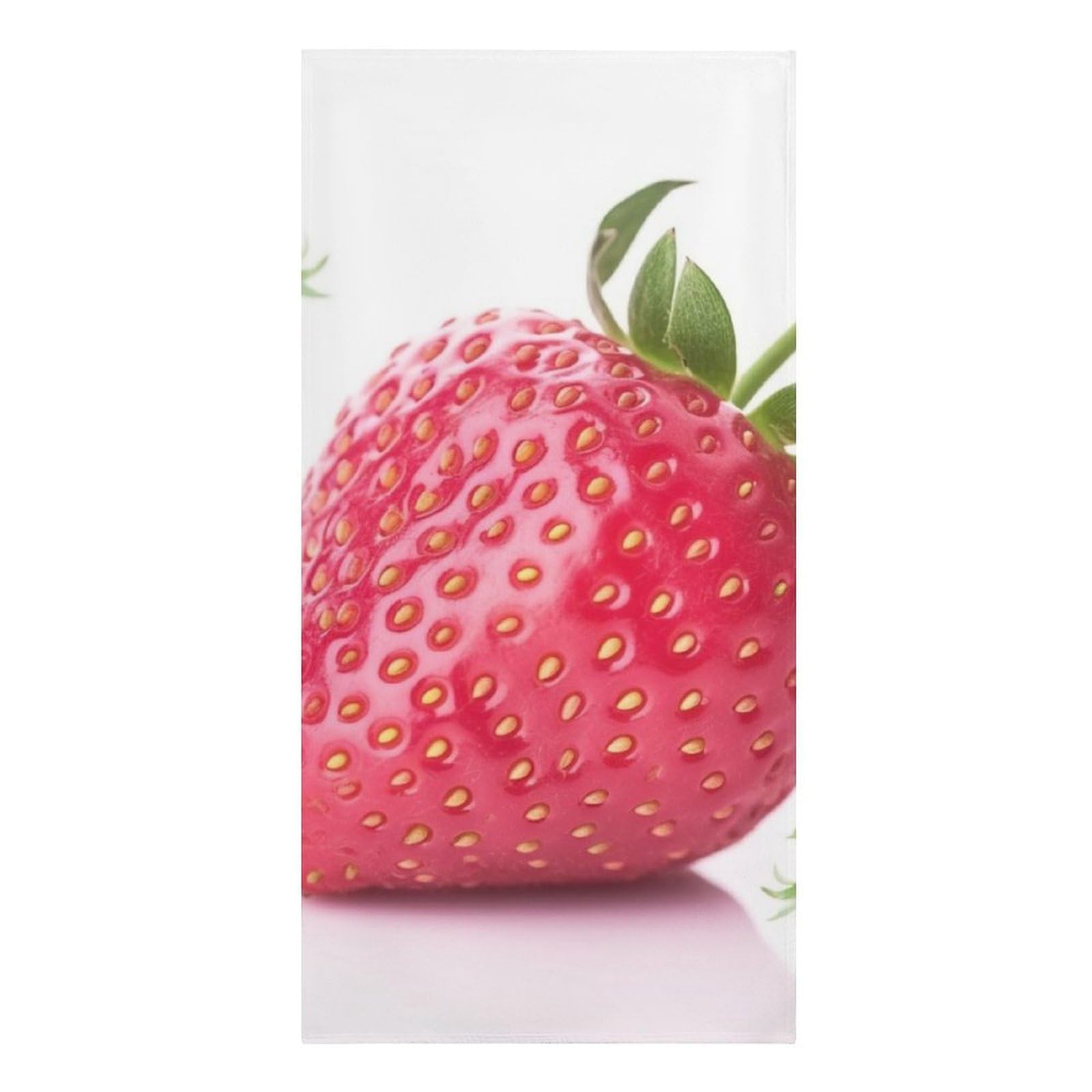 QMNLKH Strawberry Beach Towel for Women, Large Microfiber Pool Towel for Men, Absorbent Swim Towels for Home, Lightweight Bath Towels for Camping, Yoga, 30.3"x61.4"