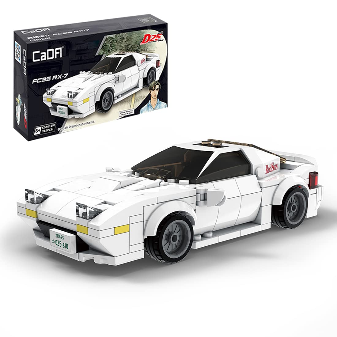 HMANE Sports Car Building Block Collectible Car Model, CADA 278pcs 1/24 Sports Car Bricks Building Block Kit 369AHM17614HXK 0