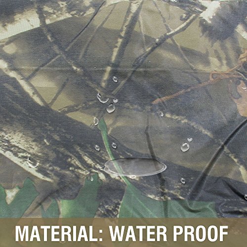 Infreecs Regenponcho Wasserdichter, Camouflage Regen Poncho Wiederverwendbar Camouflage Regenjacken Regencape… – Bild 7