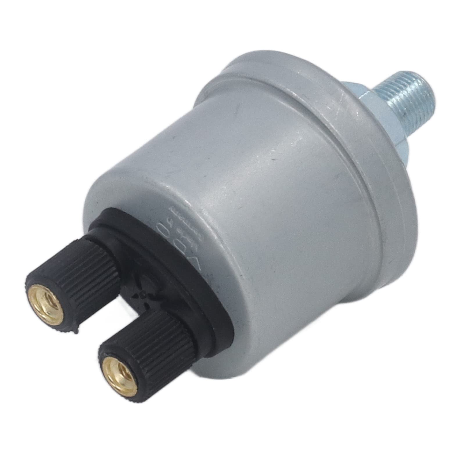 Manometro Motore,Sensore Pressione Olio, Monitor Prestazioni Motore per Motori VDO - 1/8 NPT, da 0 a 10 Bar, Lega di Alluminio