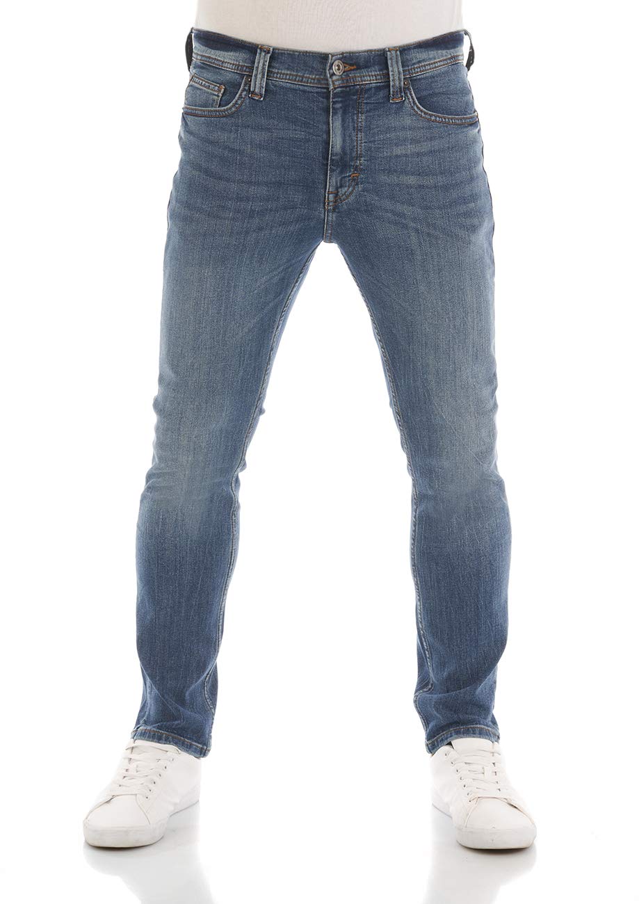 MUSTANG Jeans Herren Stretch Slim Fit Vegas Jeanshose Hose Denim Schwarz Grau Blau 30 31 32 33 34 36 38 40 42 44