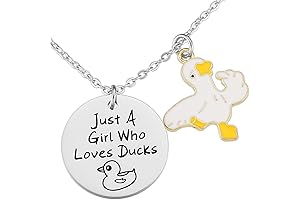 Duck Necklace for Women - A Quacking Good Time!