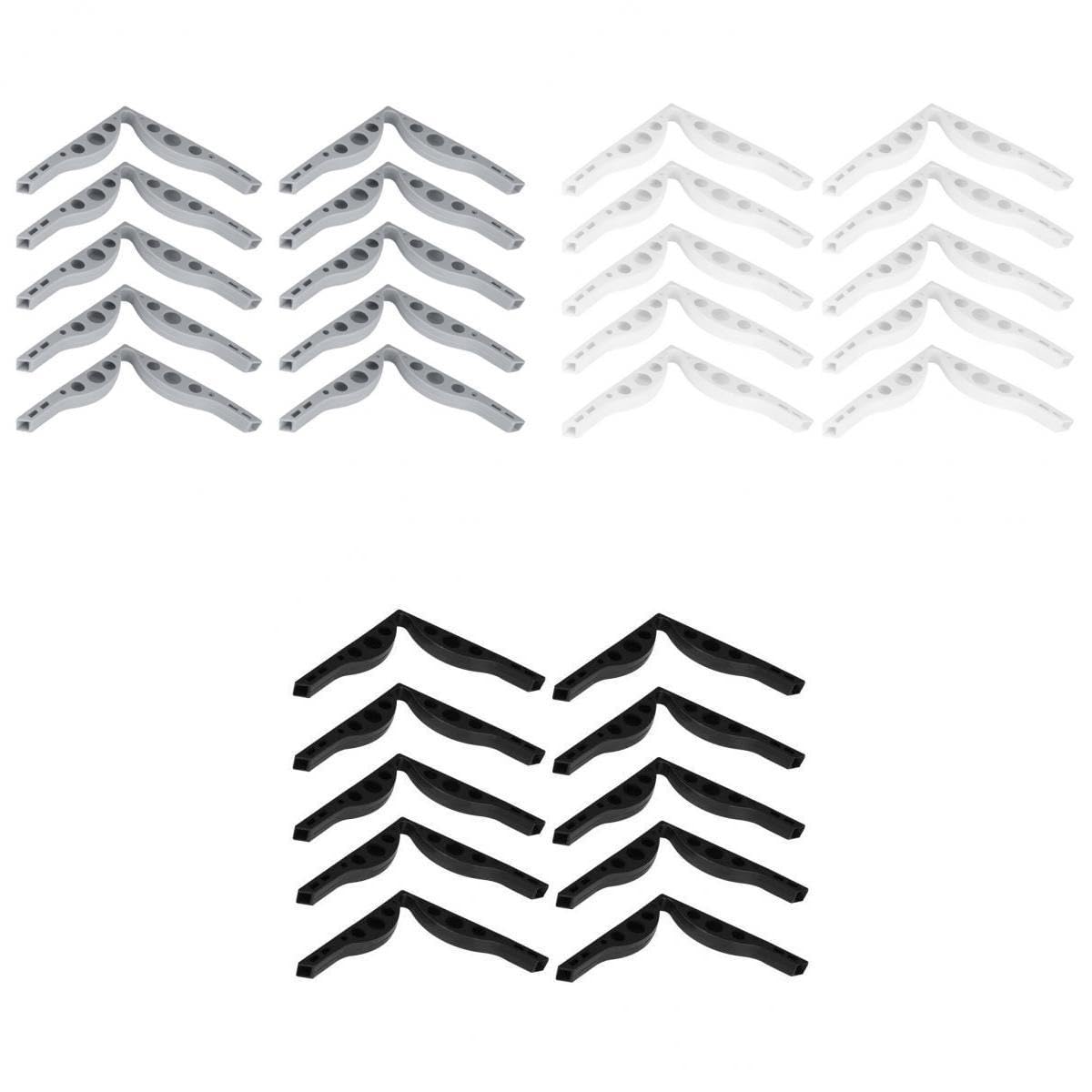 Merishopp 30pcs Anti-Fog Nose Bridge Pads Strip Seal Prevent Fogging Gray+White+Black | Clothing, Shoes & Accessories | Costumes, Reenactment, Theater | Accessories | Masks & Eye Masks-picture-33