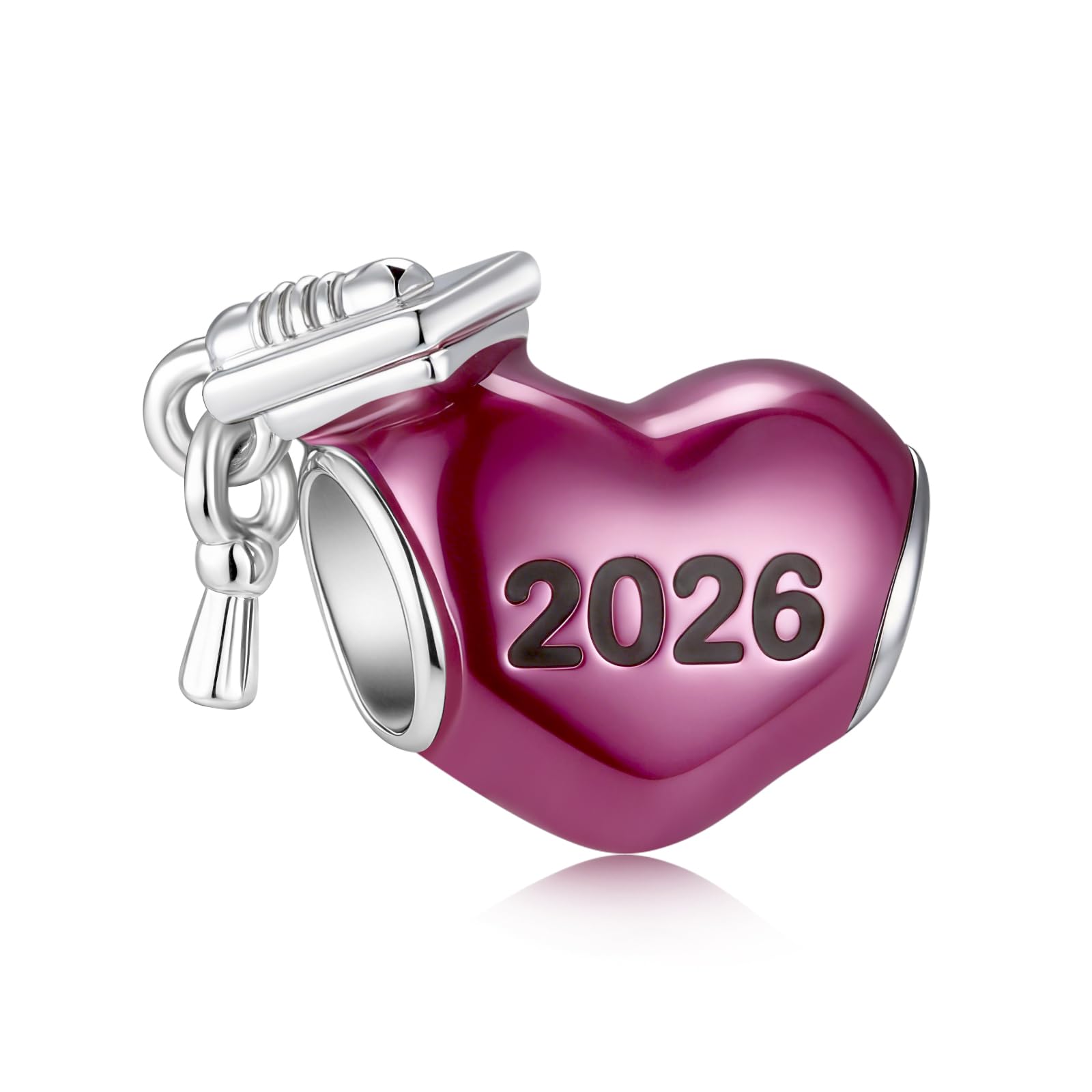 Doktorhut Charms 2026 für Pandora Charm 925 Silber Abschluss