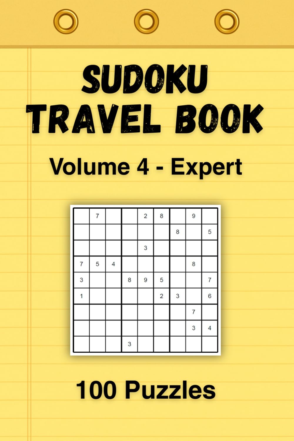 Sudoku Travel Book: Volume 4 - Expert