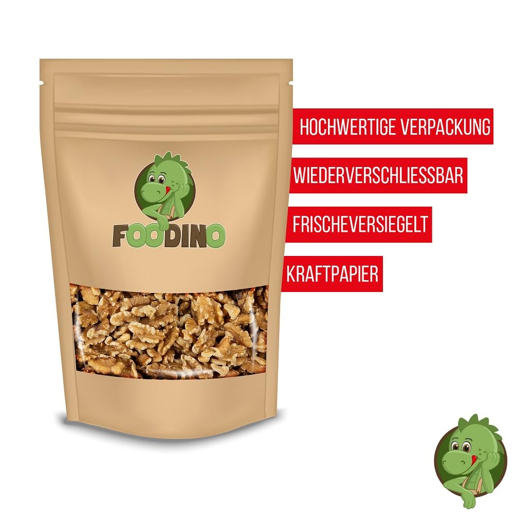 FOODINO 5kg Walnuss Bruch naturbelassen ohne Schale große Stücke