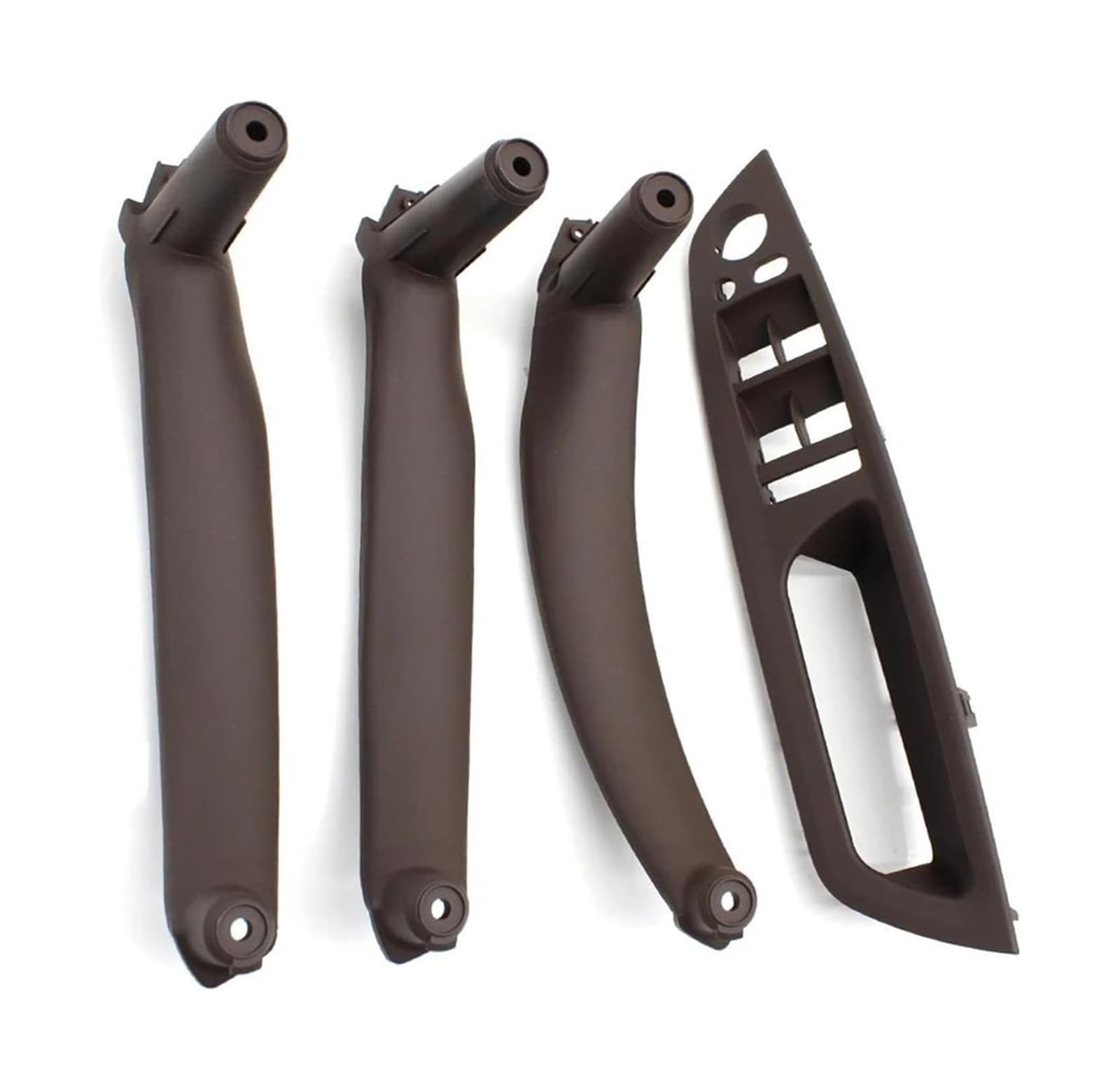 FANGZIQF Inner Door Pull Handles LHD RHD Inteior Door Pull Handle Kit for X5 for X6 E70 E71 2007-2013 4PCS Set(Moka,RHD)