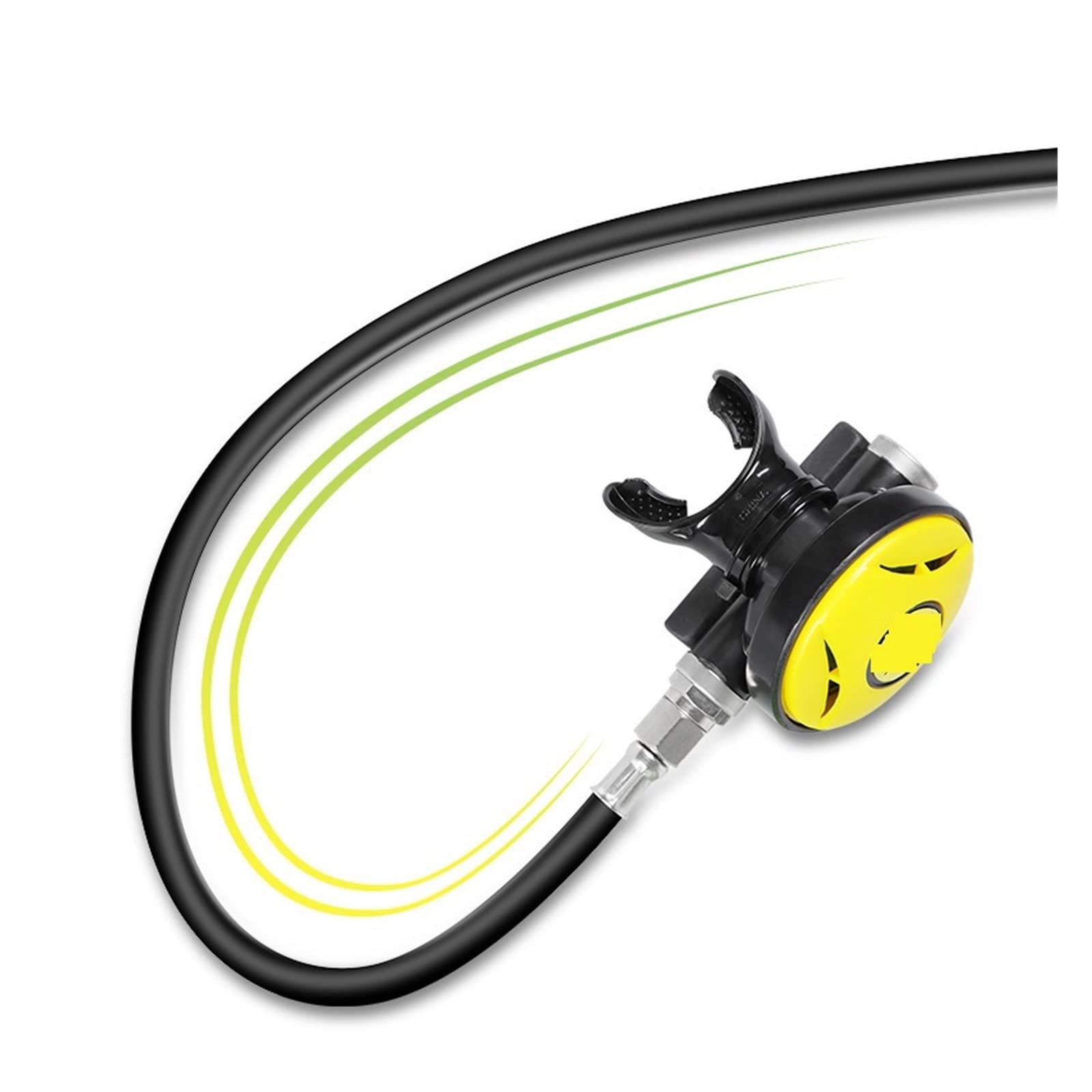 3 Litri Di Attrezzatura For Lo Snorkeling For Immersioni Subacquee Respiratore For Bombole Di Ossigeno Con Branchie Di Pesce Di Ricambio(Yellow bottle blackhead—B)