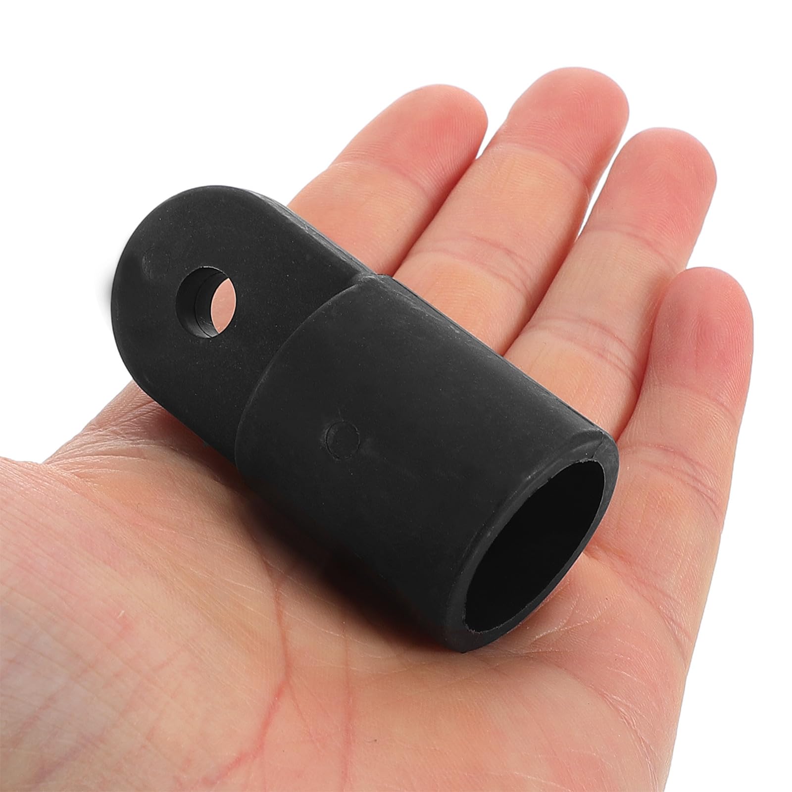 Veemoon Kit de Quincaillerie pour Bimini Bateau 2pcs Embout Noir en Nylon Léger et Facile à Installer pour Tube Diamètre 7/8 Pouces Kayak et Canoë