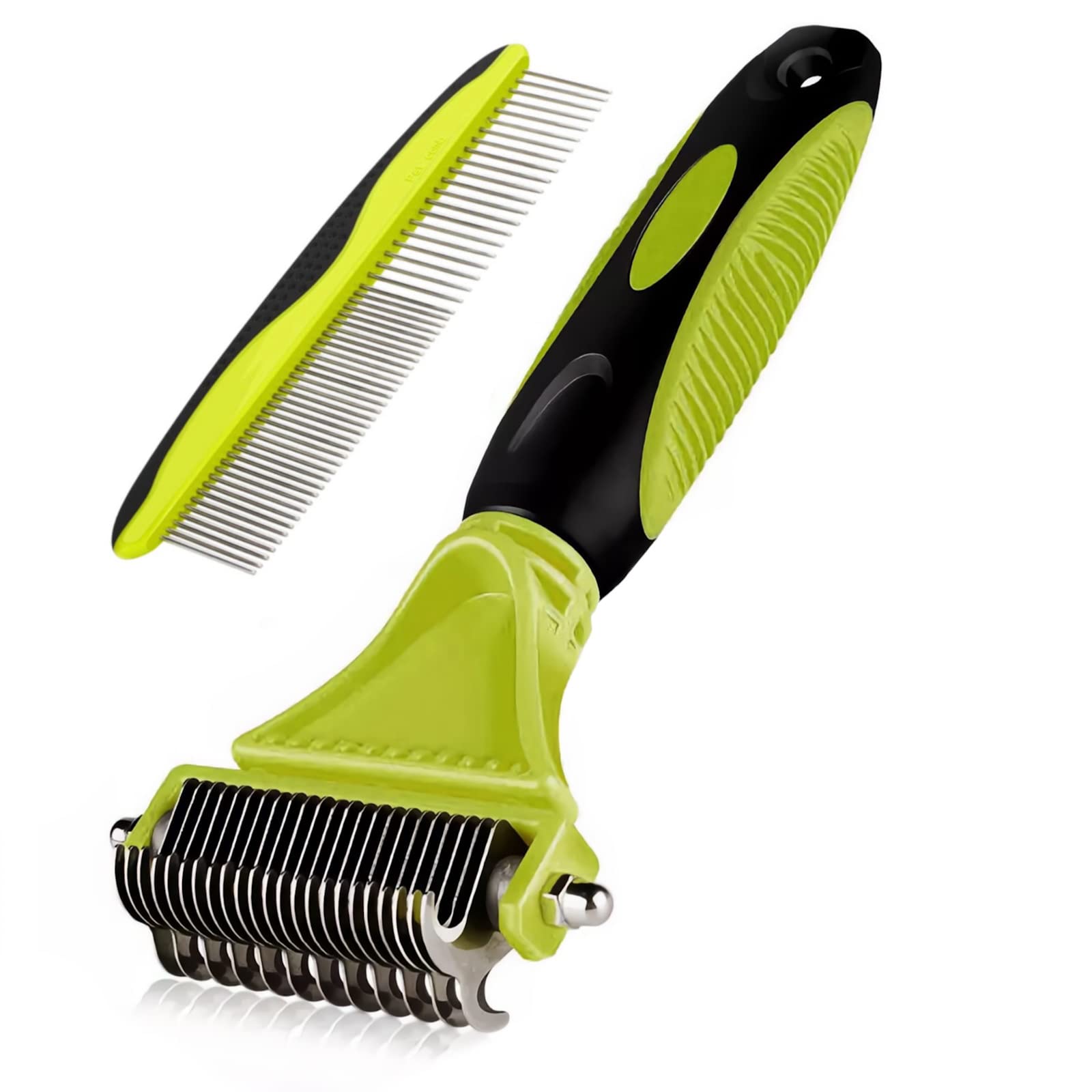 Cepillo para Perros y Cepillo para Gatos,Cepillo Deslanador Perros y Gatos Quita pelos Mascota, Cepillo Perro Pelo Largo,Quitapelos Mascotas, Cepillo Perro y Cepillo Gatos.