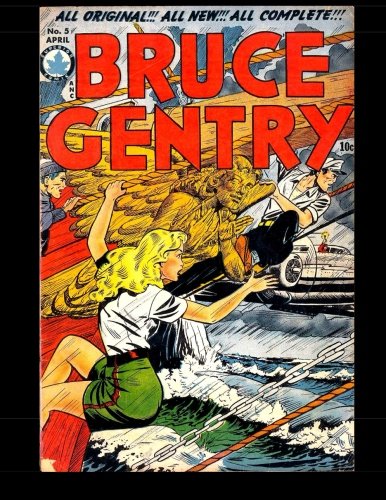 Bruce Gentry #5: Golden Age Adventure Comic