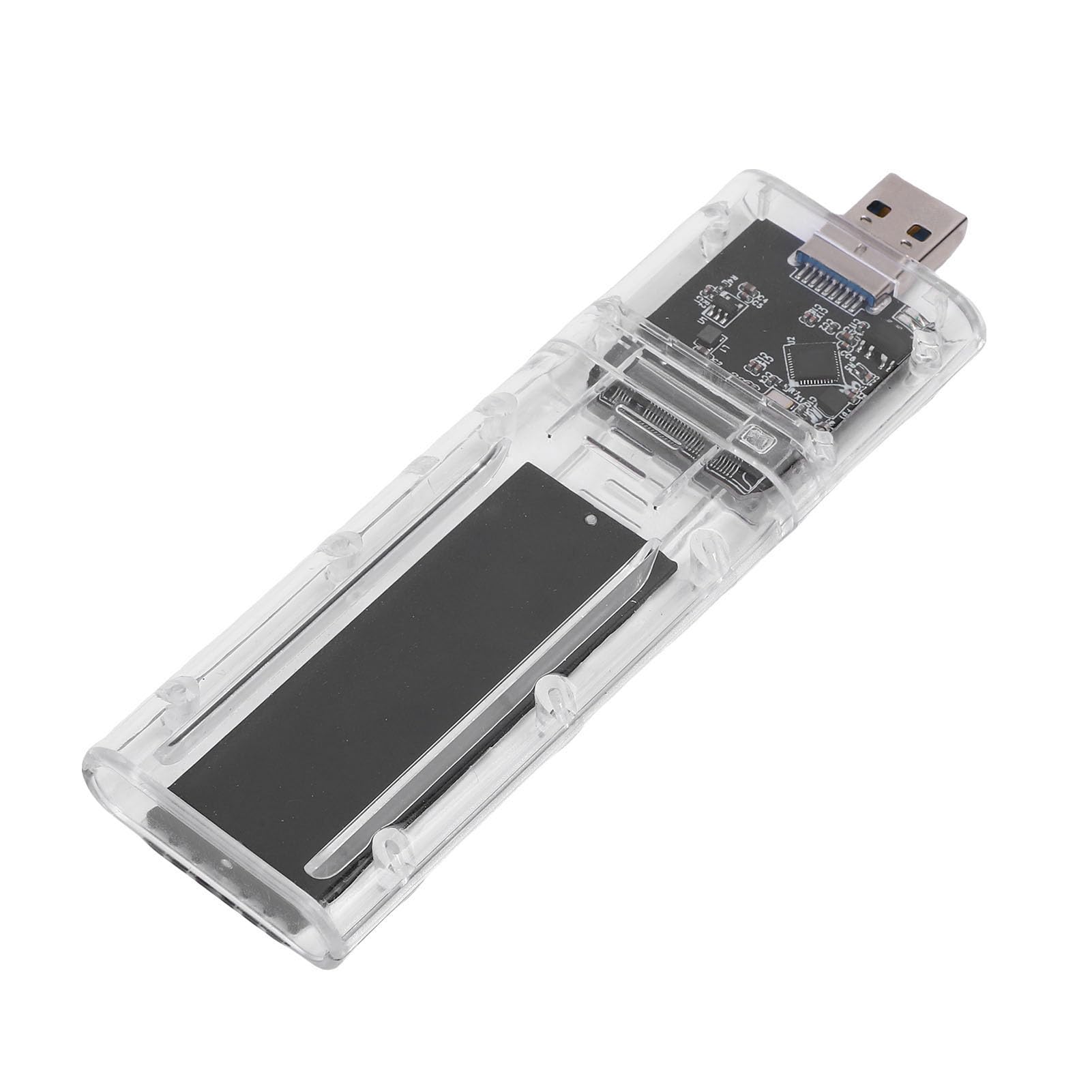 Boîtier SSD M.2 NVMe adaptateur USB C 3.0 M Key 2280 2 To sans outil - 8